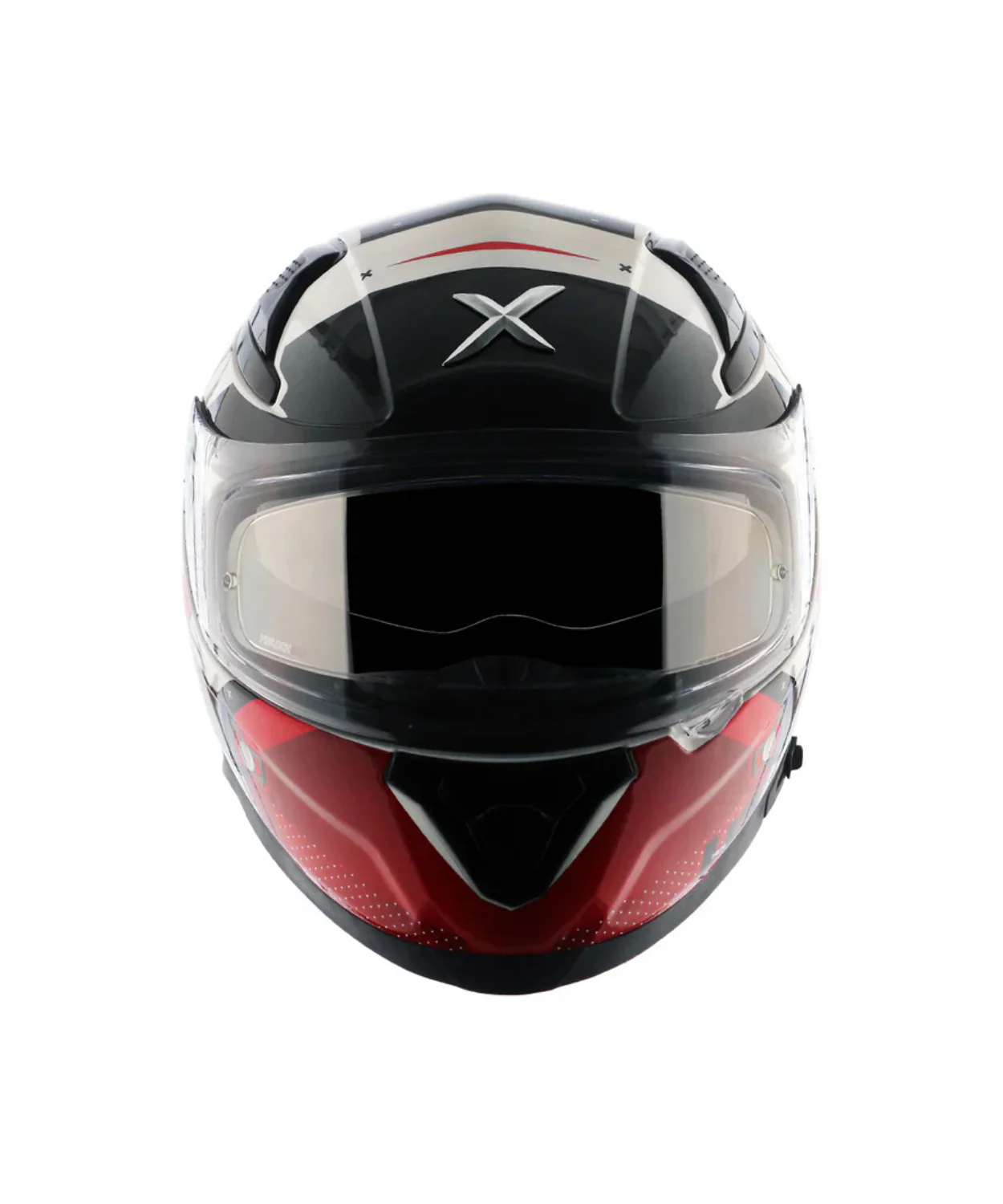 Axor Apex Hex-2 Helmet - White Red - Image 3