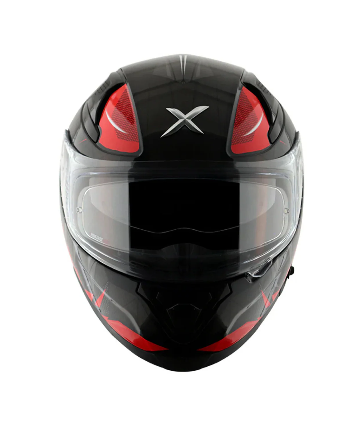 AXOR Apex Hunter D/V Helmet - Gloss Black Red - Image 3