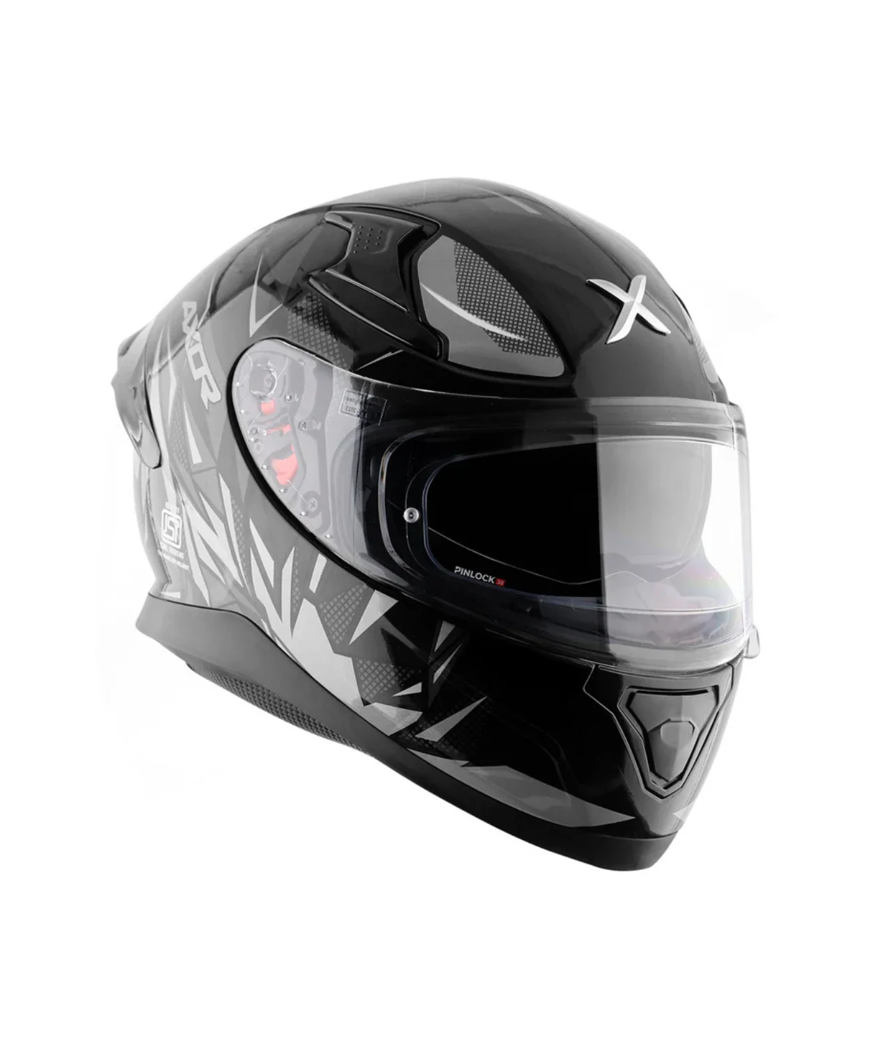 Axor Apex Hunter Helmet- Gloss Black Grey - Image 4