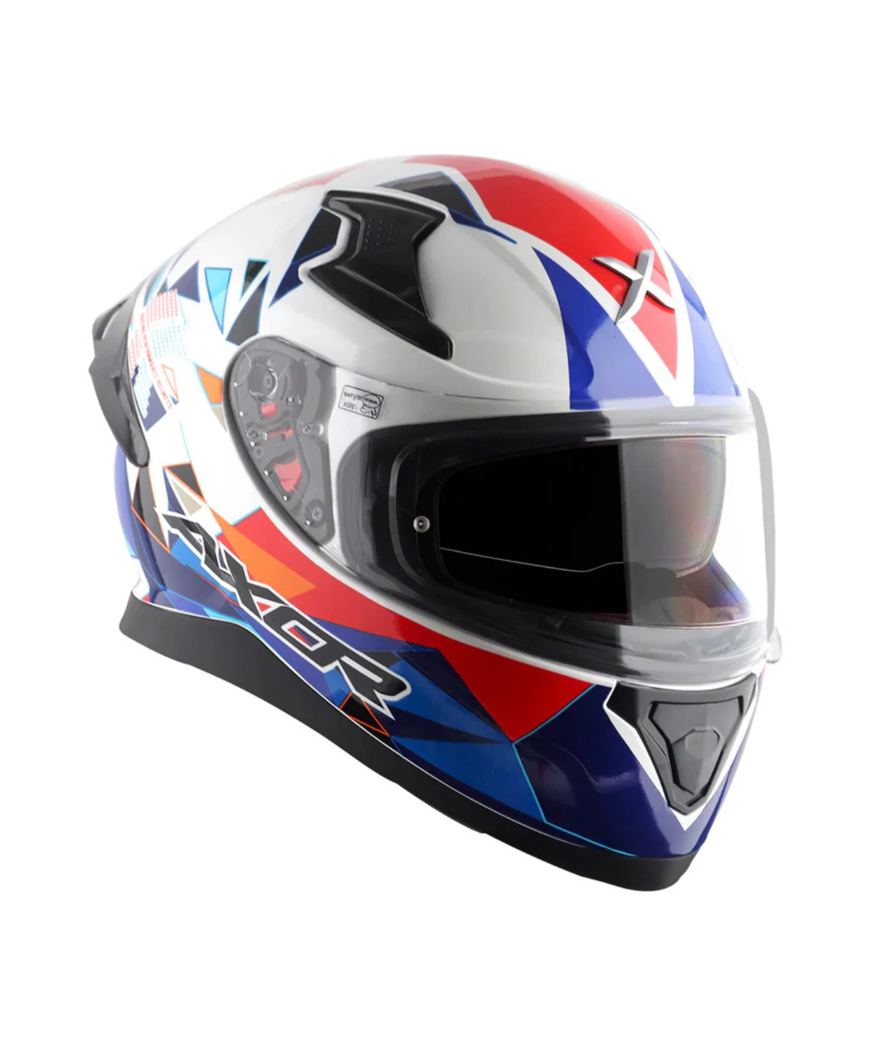 Axor Apex Prism Helmet - Gloss White Blue - Image 4