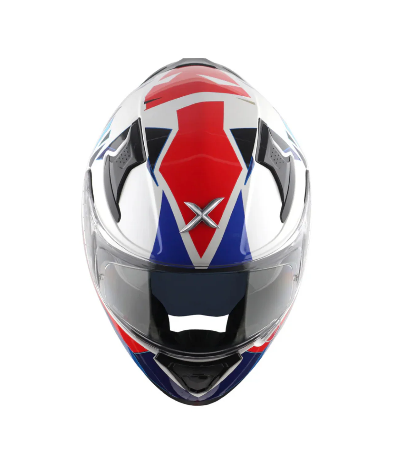 Axor Apex Prism Helmet - Gloss White Blue - Image 5