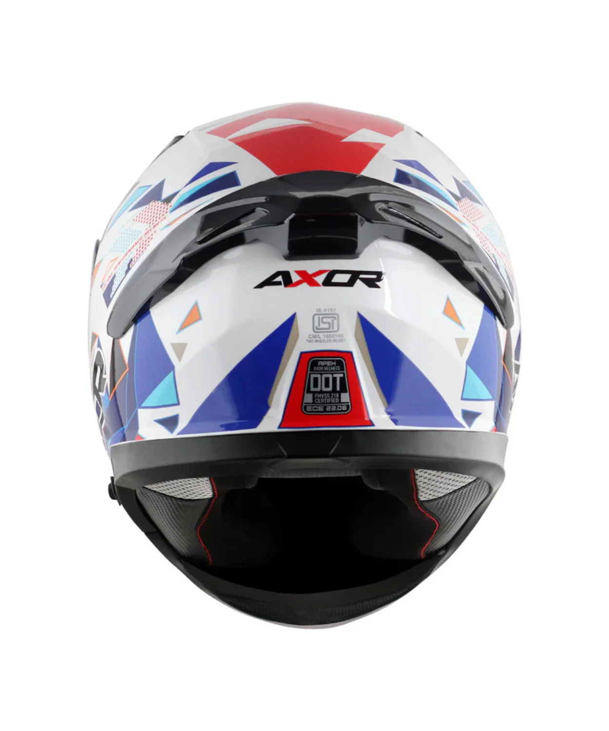 Axor Apex Prism Helmet - Gloss White Blue - Image 9