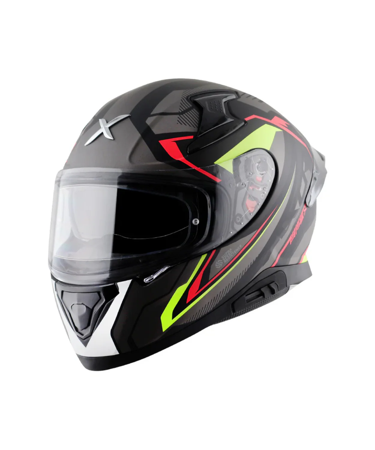 Axor Apex Roadtrip Helmet - Matt Black Grey - Image 2
