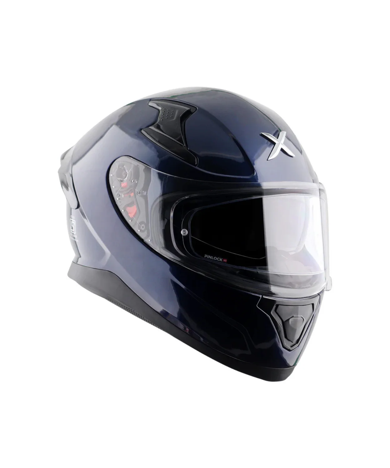 Axor Apex Solid Helmet - Gloss Deep Blue - Image 4