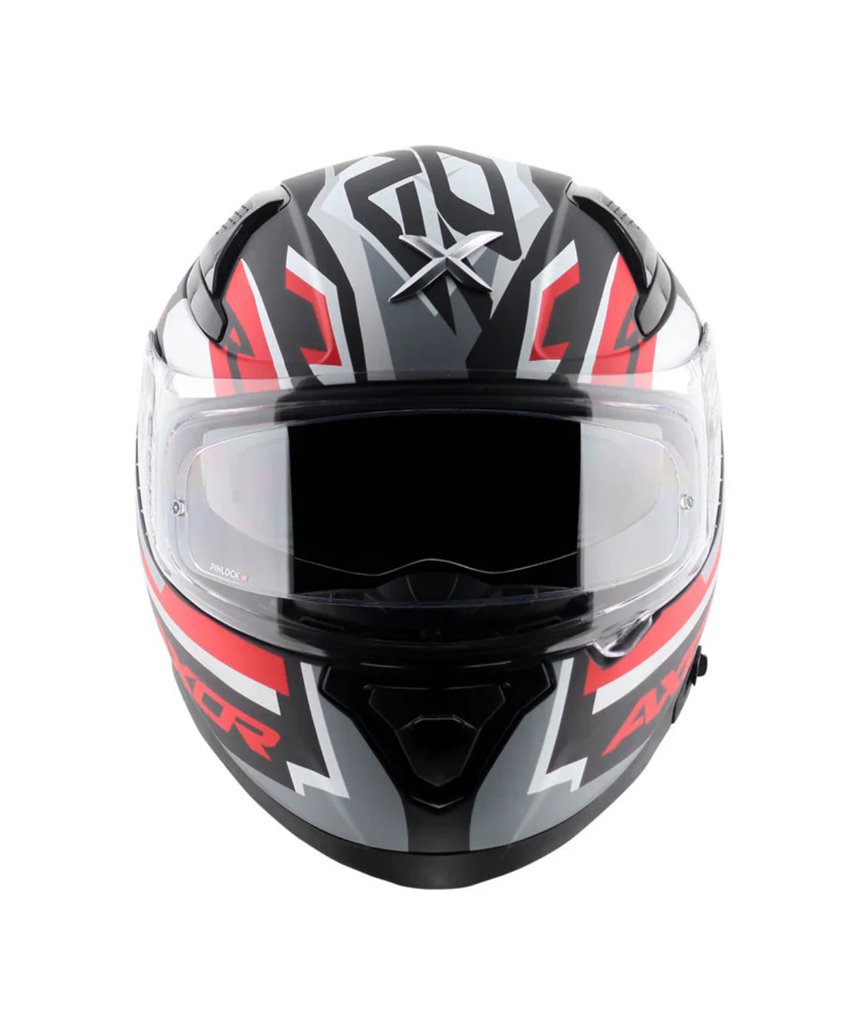 Axor Apex Streak Helmet - Dull Black Red - Image 3