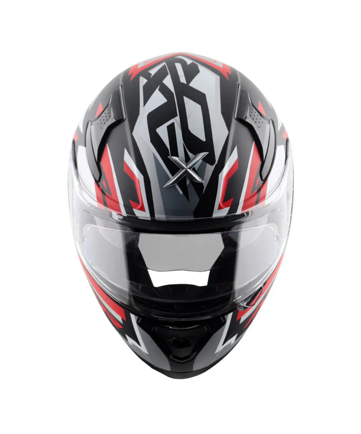 Axor Apex Streak Helmet - Dull Black Red - Image 5