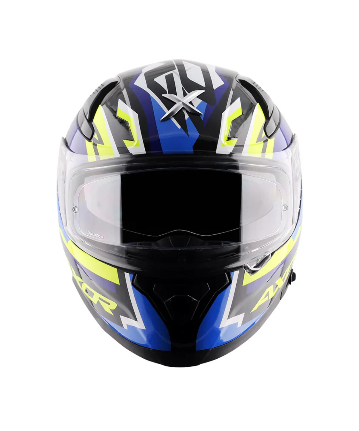 Axor Apex Streak Helmet - Gloss Black Blue - Image 3