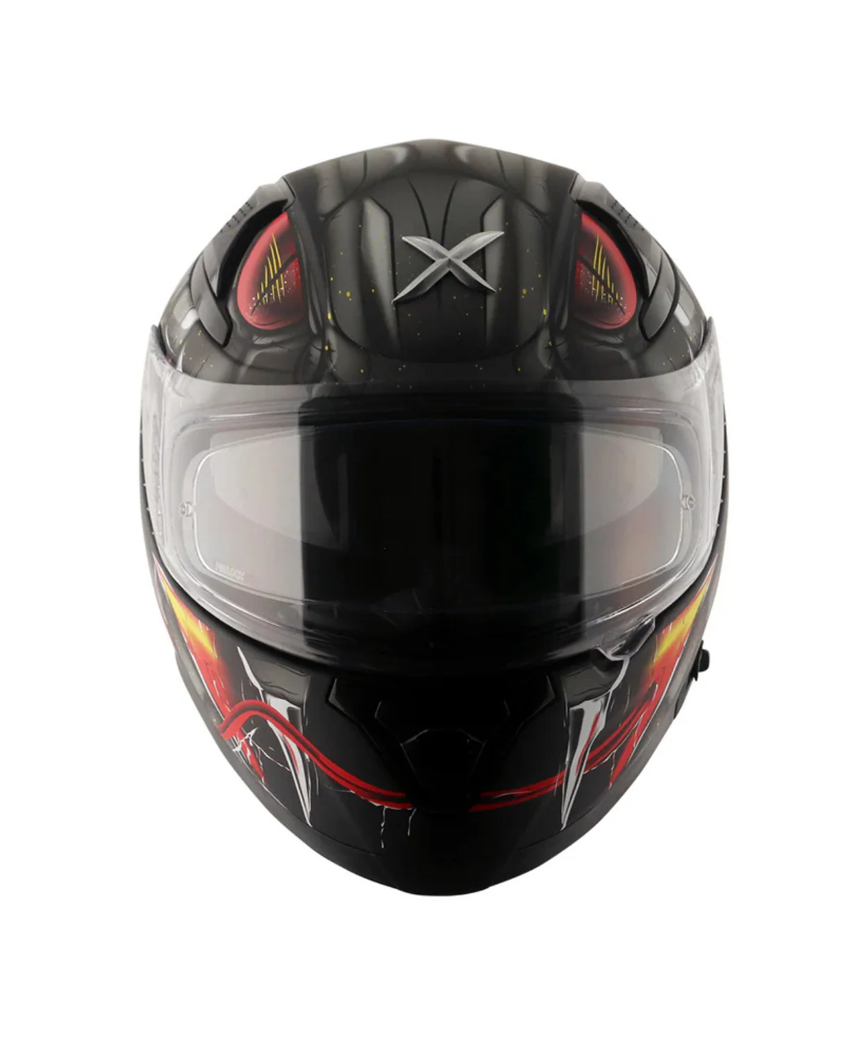 Axor Apex Venomous D/V Helmet - Dull Black Grey - Image 3