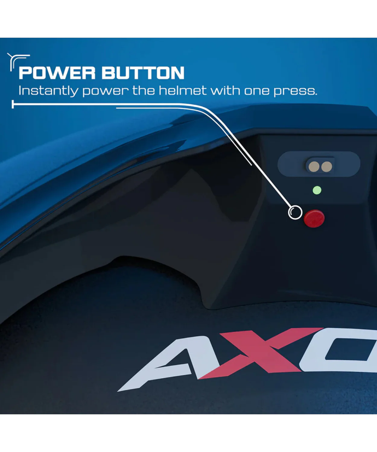 Axor Apex X Altor Smart Bluetooth Helmet - Gloss Black - Image 10