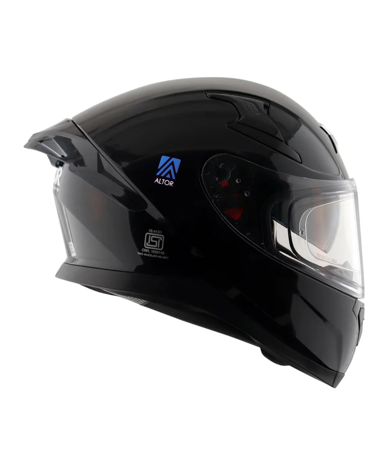 Axor Apex X Altor Smart Bluetooth Helmet - Gloss Black - Image 3