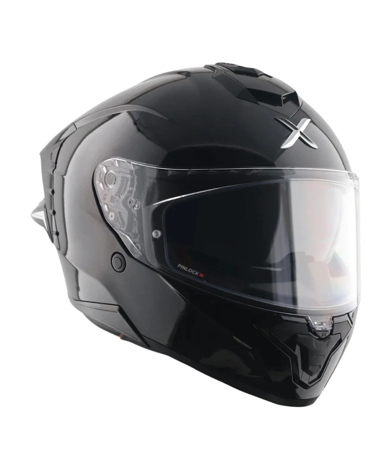 Axor Brutale Solid Colors Dual Spoiler Helmet - Gloss Black - Image 4
