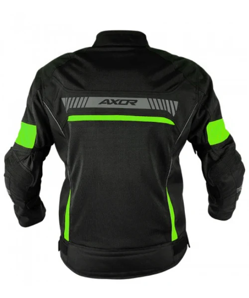 Axor Cruise 2 Riding Jacket - Black Neon Yellow - Image 3