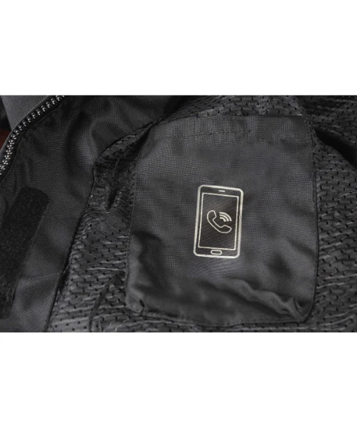 Axor Cruise 2 Riding Jacket - Black Orange - Image 6