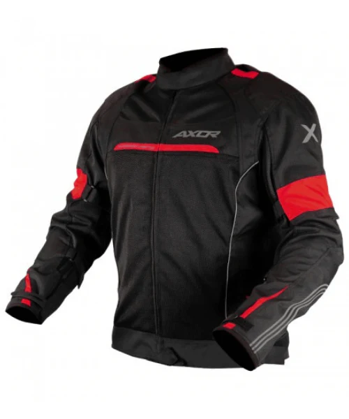 Axor Cruise 2 Riding Jacket - Black Red - Image 2