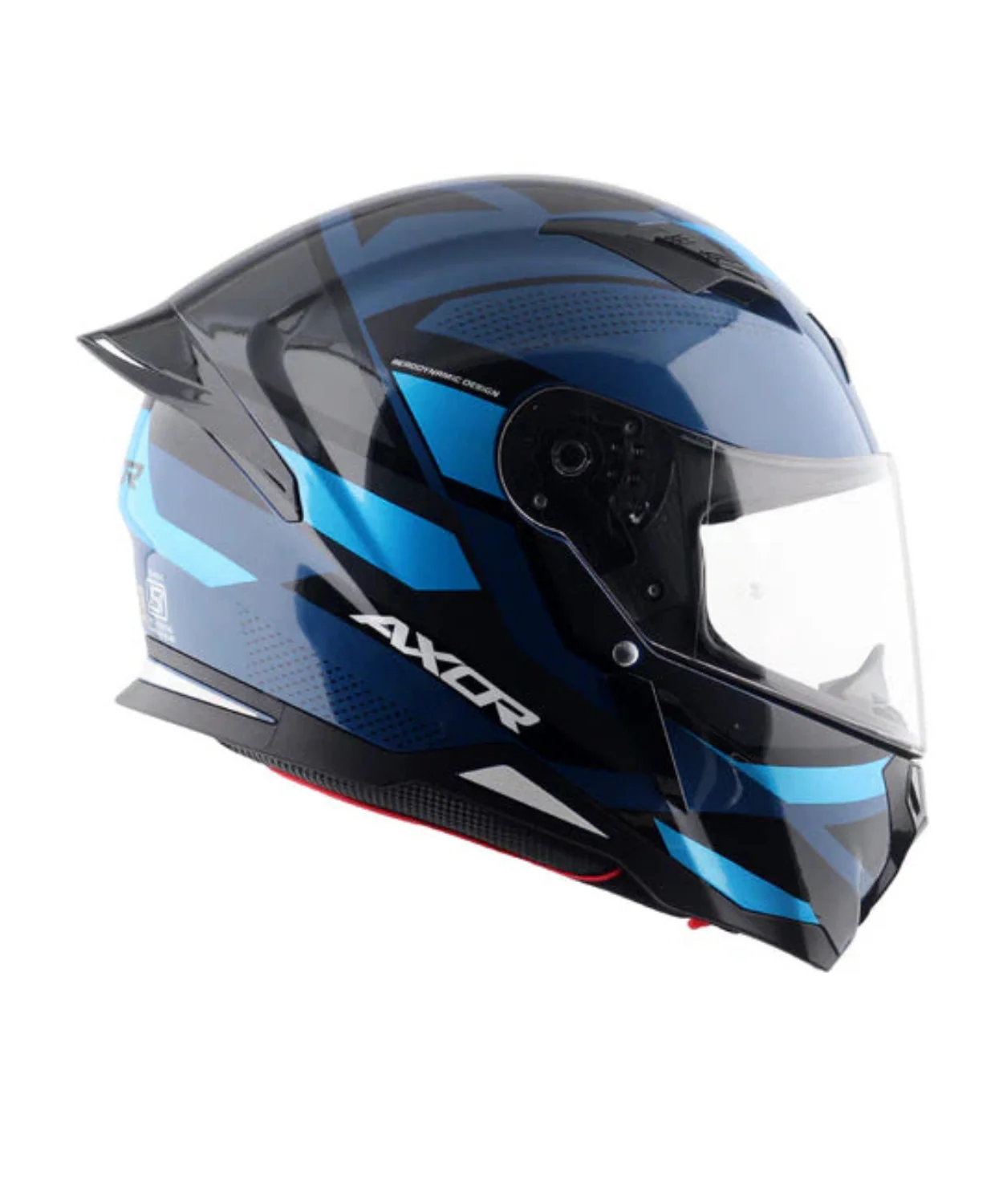 Axor Hunter Cornet Helmet - Gloss Dark Blue Black - Image 5