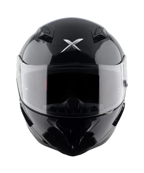 Axor Hunter Solid Color Helmet - Gloss Black - Image 3