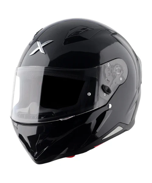 Axor Hunter Solid Color Helmet - Gloss Black - Image 4