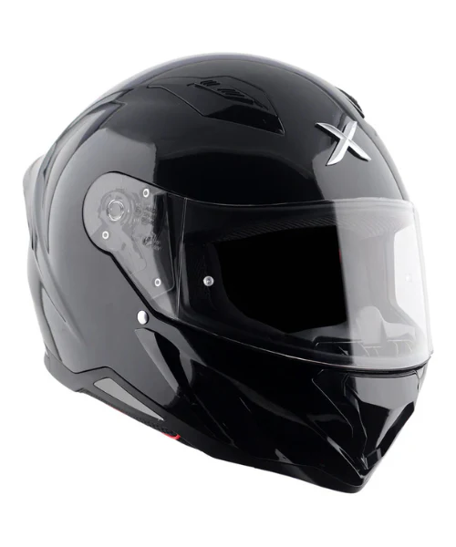 Axor Hunter Solid Color Helmet - Gloss Black - Image 5