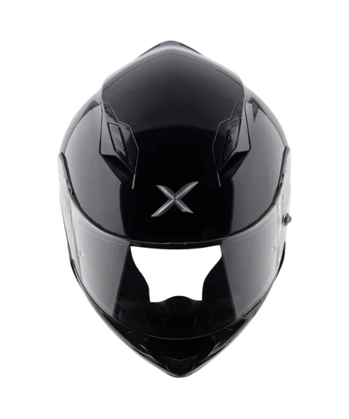 Axor Hunter Solid Color Helmet - Gloss Black - Image 6