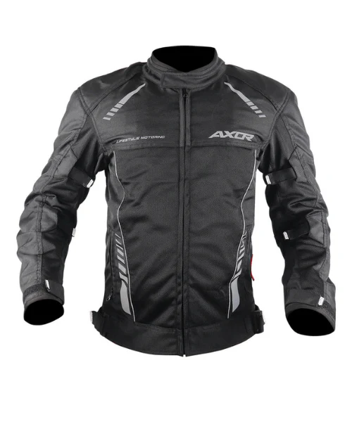 Axor Nimbuz Motorcycle Riding Jacket - Black - Image 2