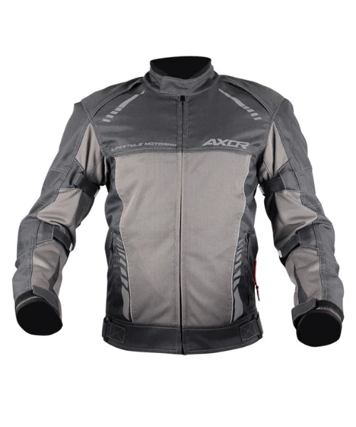 Axor Nimbuz Motorcycle Riding Jacket - Grey - Image 2
