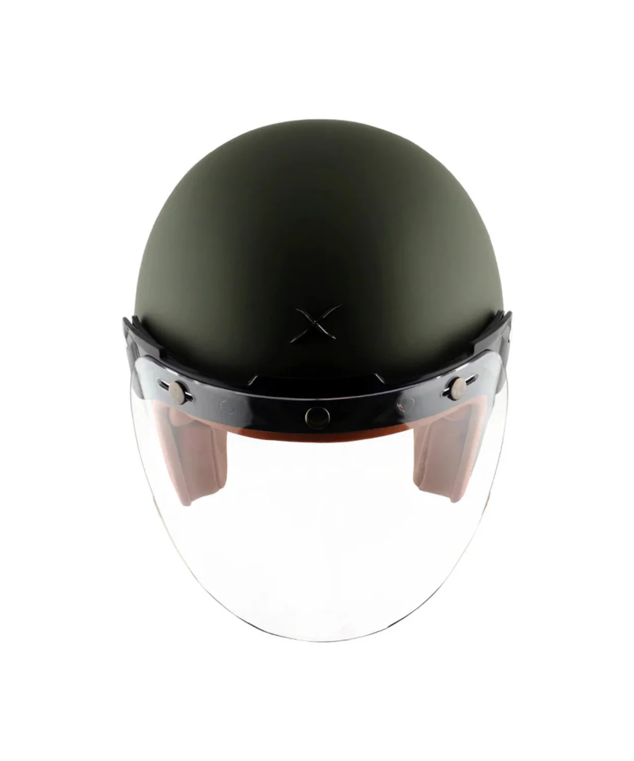 Axor Retro Jet Dull Battle Green Helmet - Image 6