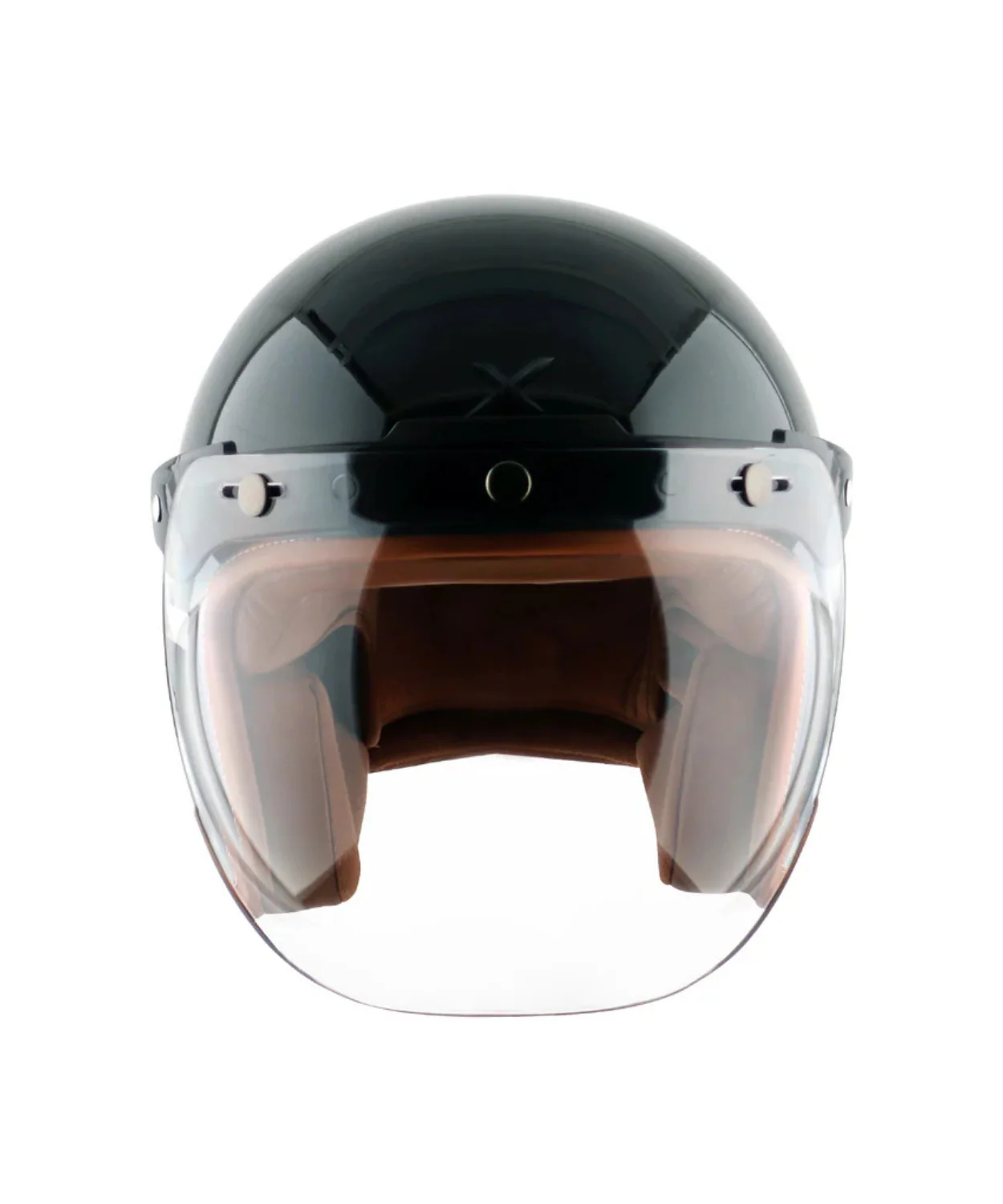 Axor Retro Jet Gloss Helmet - Black - Image 3