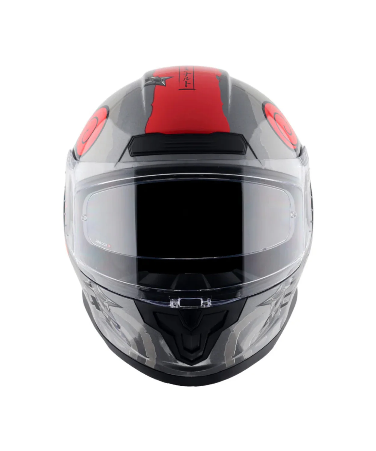Axor Saber Naruto Helmet - Gloss Black Orange - Image 3