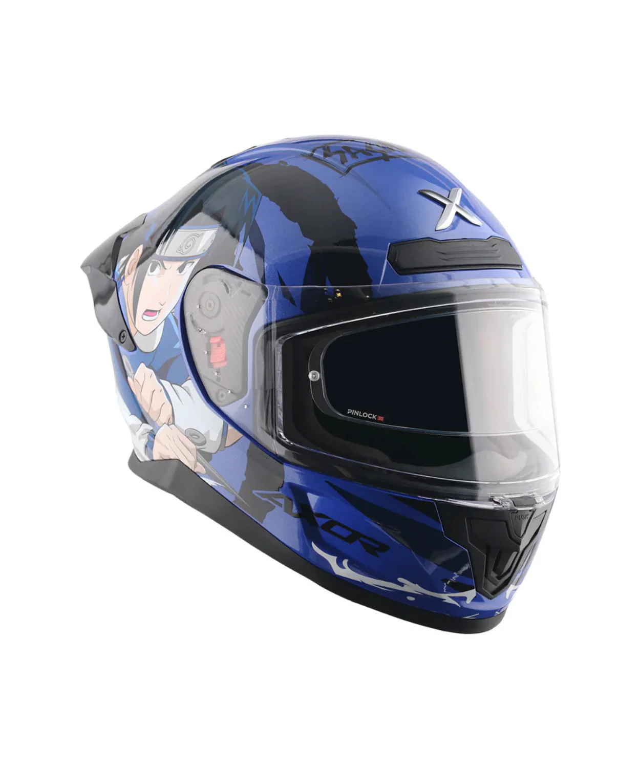 Axor Saber Sasuke Helmet - Gloss Dark Blue Black - Image 6