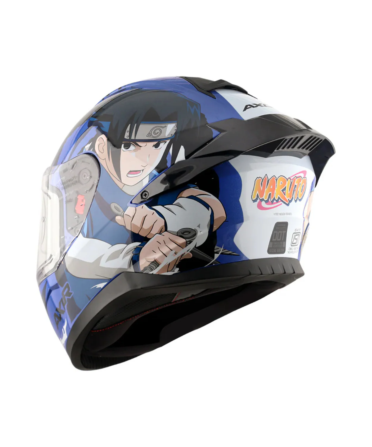 Axor Saber Sasuke Helmet - Gloss Dark Blue Black - Image 8
