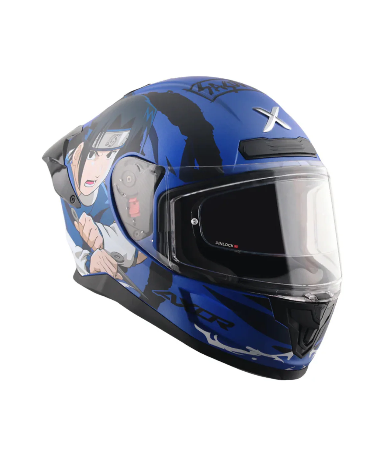Axor Saber Sasuke Helmet - Matt Dark Blue Black - Image 3