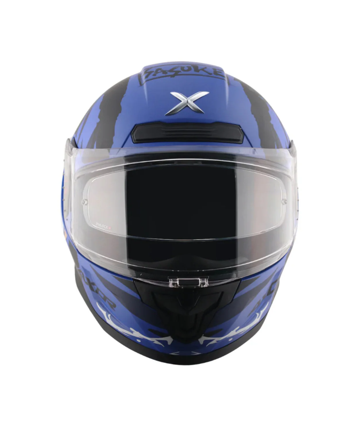 Axor Saber Sasuke Helmet - Matt Dark Blue Black - Image 5