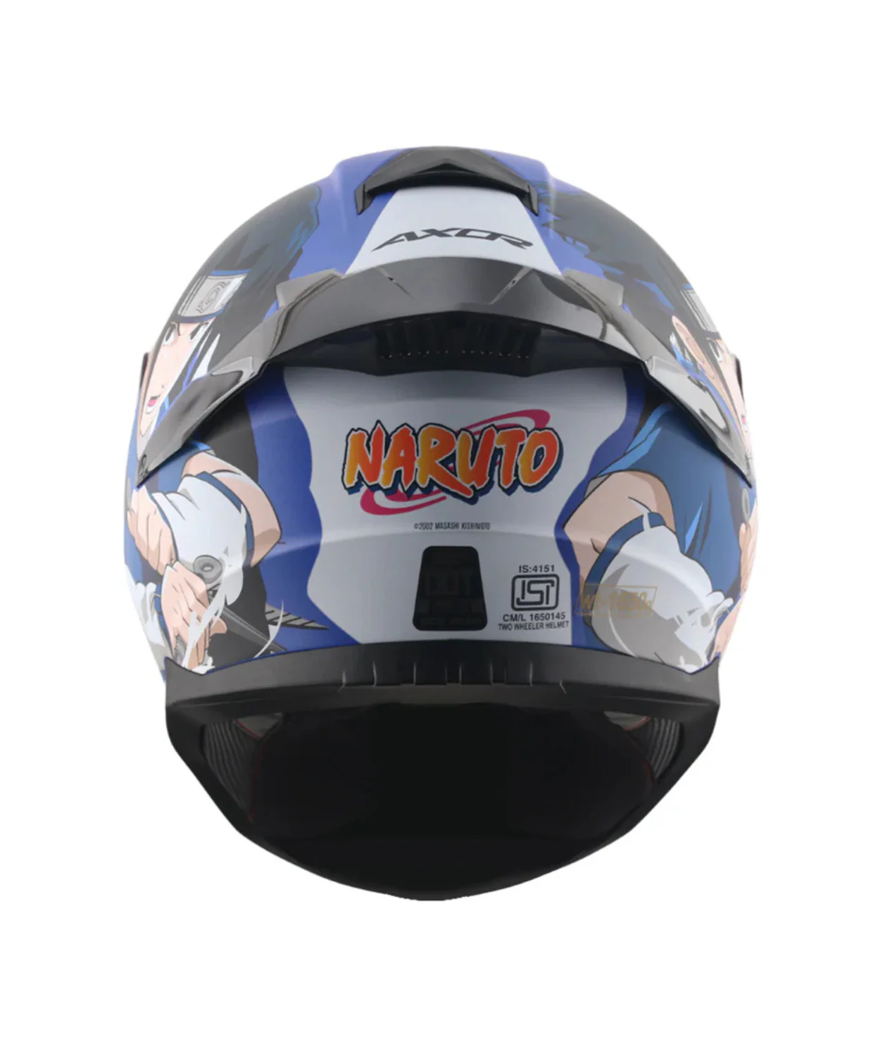 Axor Saber Sasuke Helmet - Matt Dark Blue Black - Image 6