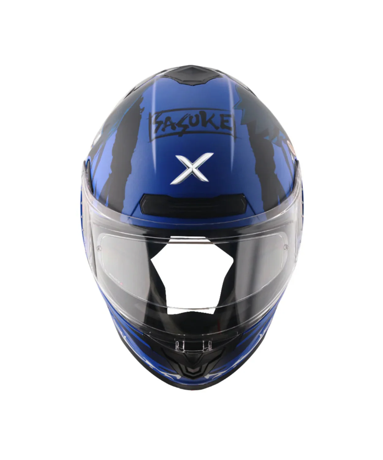 Axor Saber Sasuke Helmet - Matt Dark Blue Black - Image 8