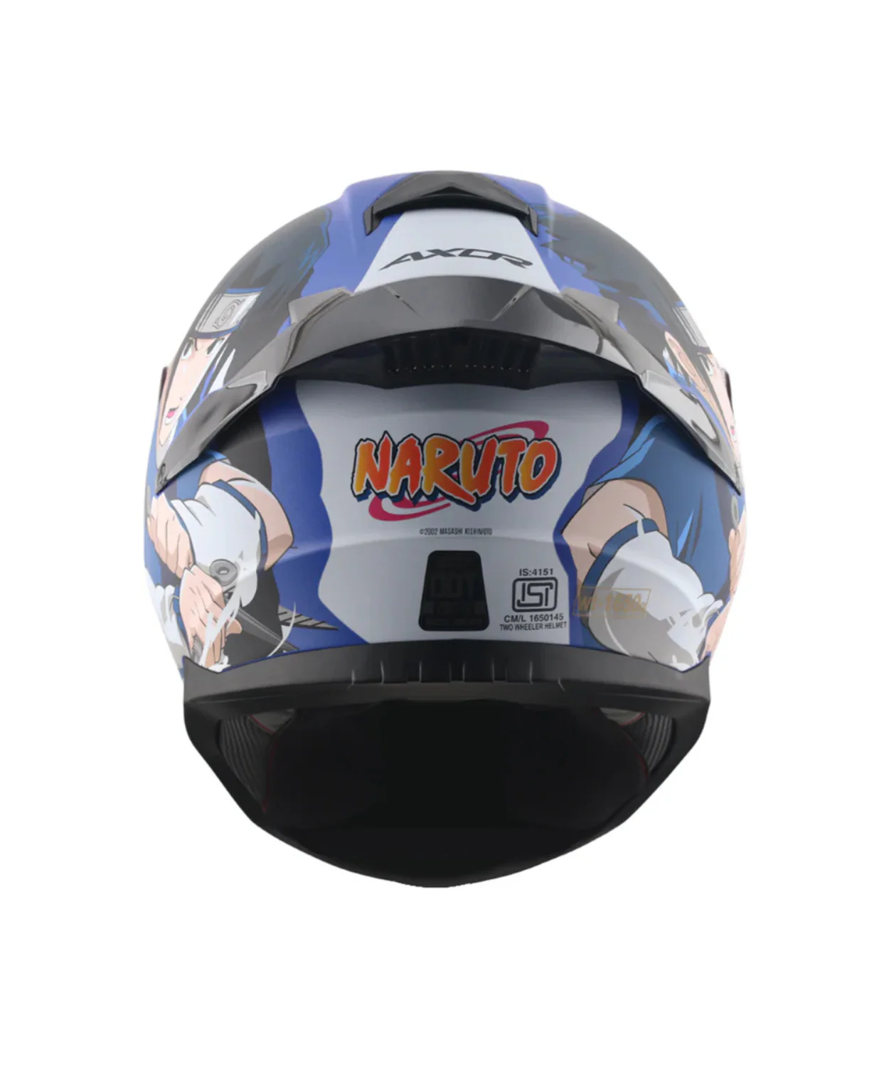 Axor Saber Sasuke Helmet - Matt Dark Blue Black - Image 9