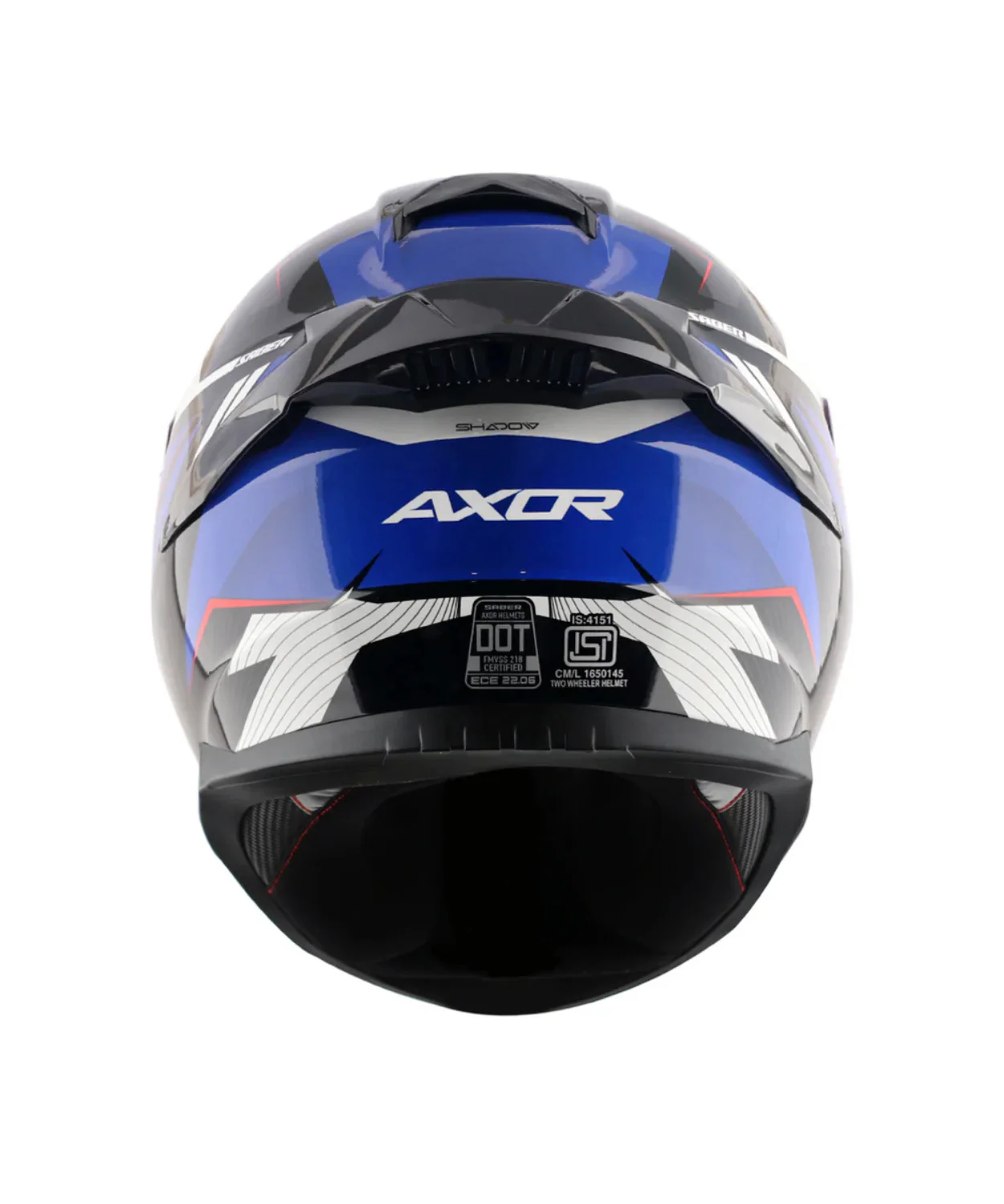 Axor Saber Shadow Helmet - Gloss Black Dark Blue - Image 9