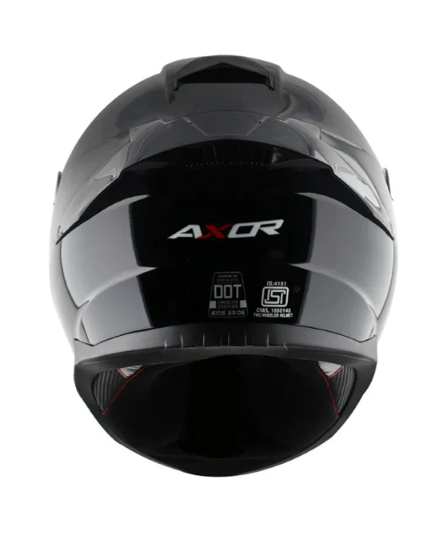Axor Saber Single Color Helmet - Gloss Black - Image 9