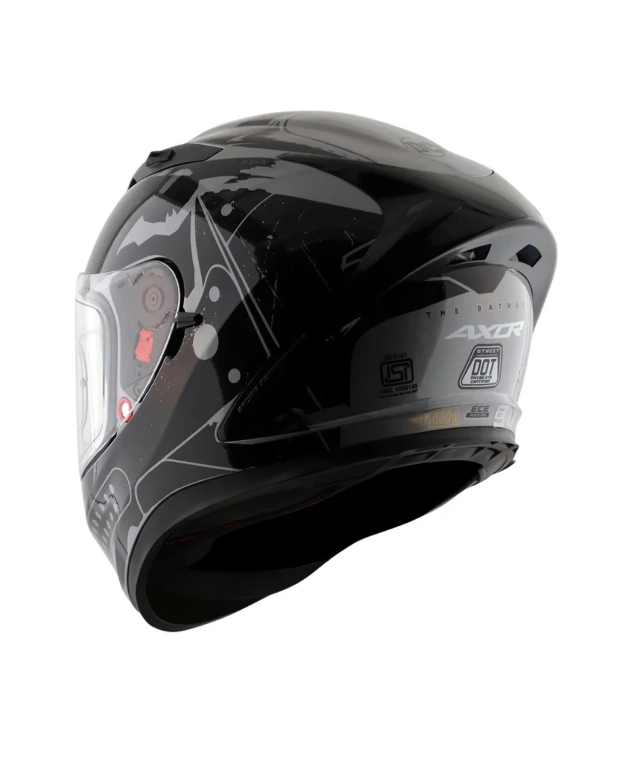 Axor Street Dc Batman Helmet - Anthracite Black - Image 7