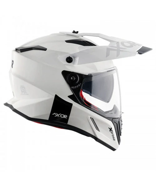 Axor X-Cross Dual Visor Sc Helmet - White - Image 5