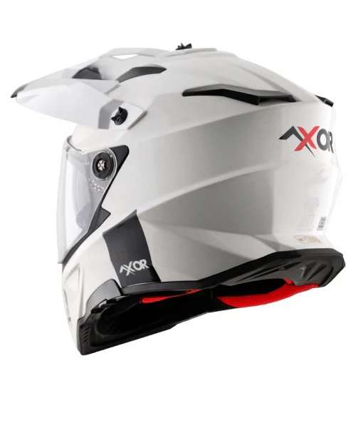Axor X-Cross Dual Visor Sc Helmet - White - Image 8