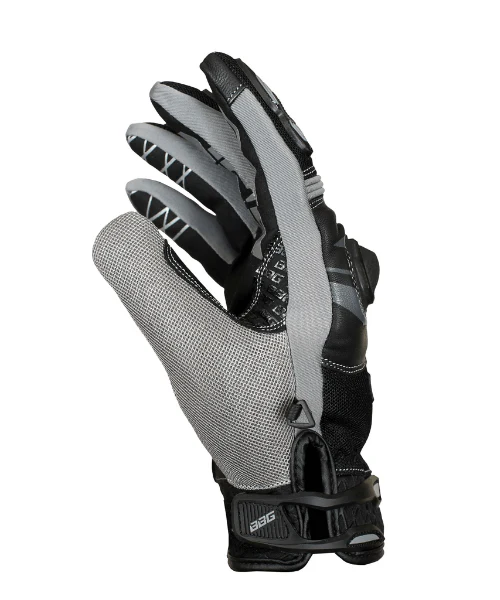 BBG Breeze Riding Gloves - Black - Image 3