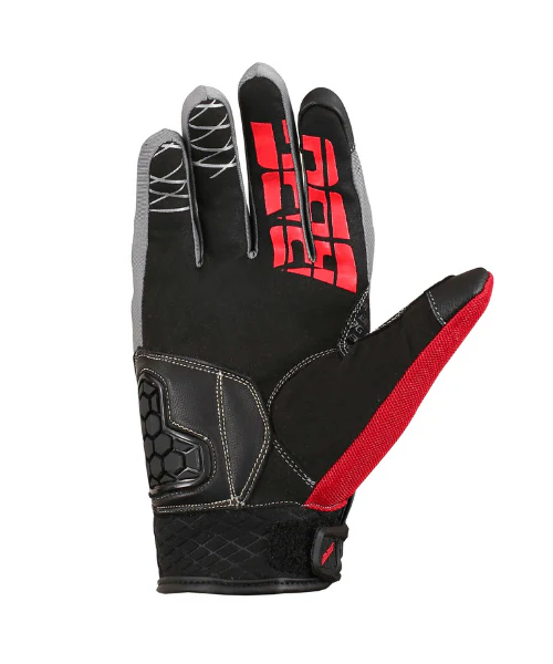 BBG Breeze Riding Gloves - Red - Image 4
