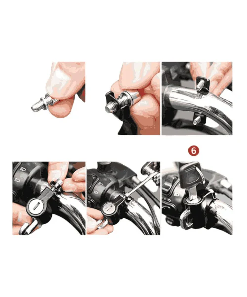 BBG Handlebar Helmet Lock - Image 2