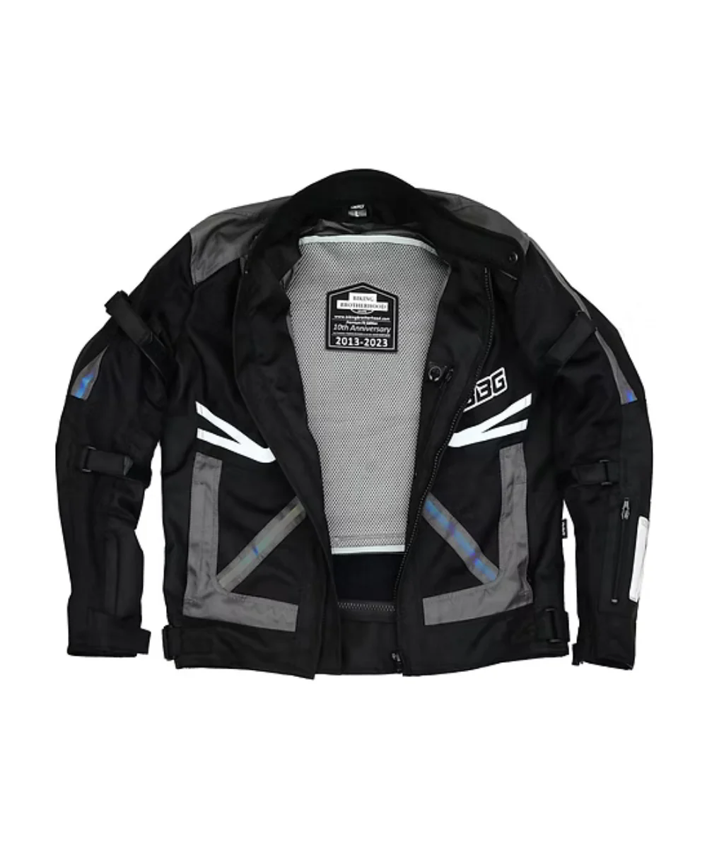BBG Indy Riding Jacket - Grey - Image 3