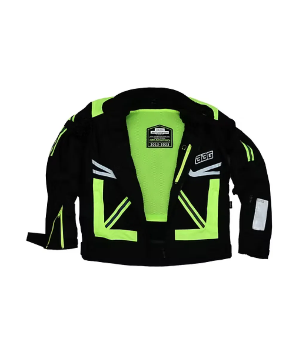 BBG Indy Riding Jacket - Neon - Image 3