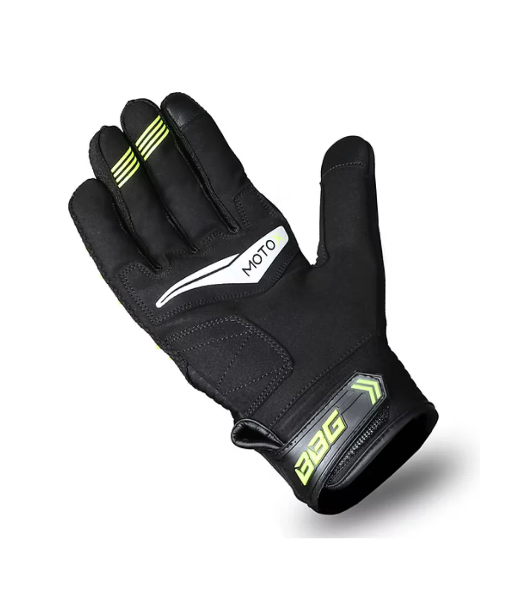 BBG Motocross Riding Gloves - Neon - Image 5