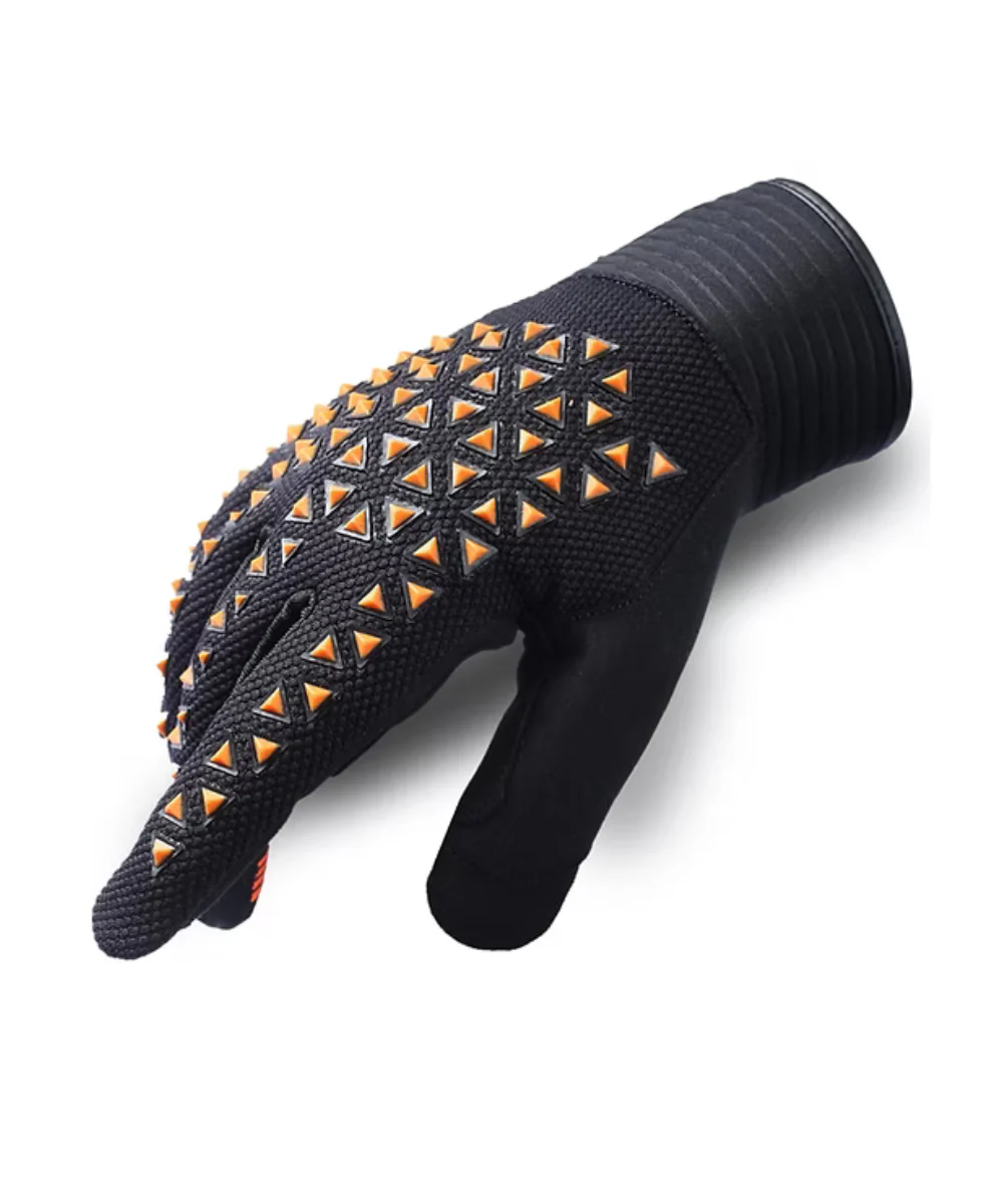 BBG Motocross Riding Gloves - Orange - Image 4