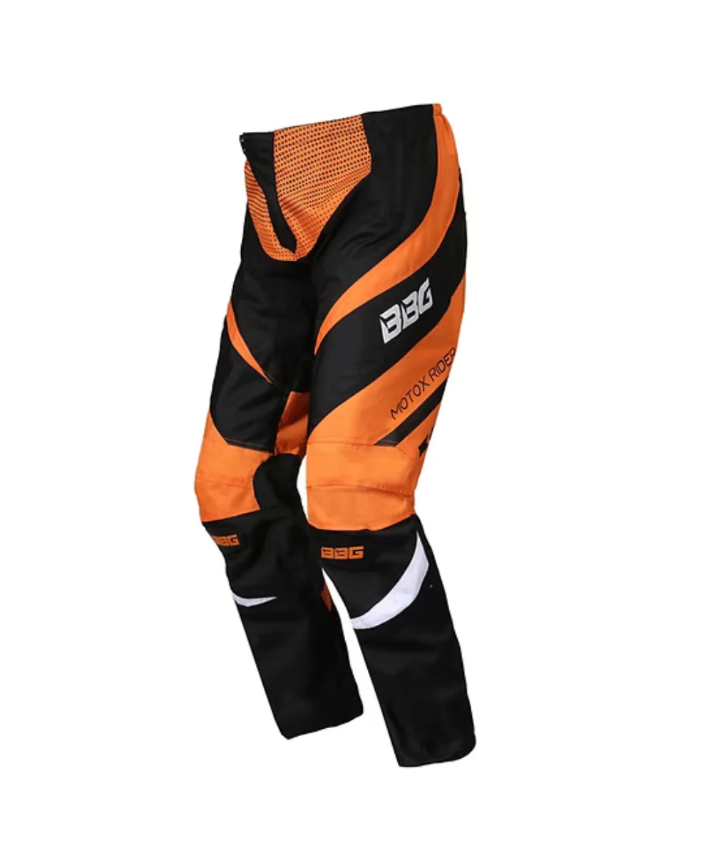 BBG Motocross Riding Pant - Orange - Image 2