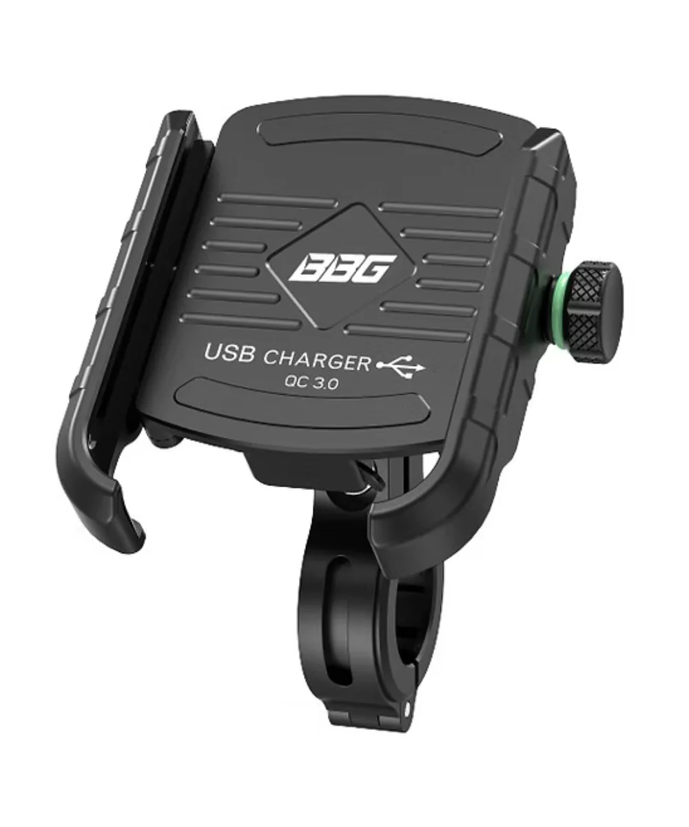 BBG Phone Holder with Charger - Black