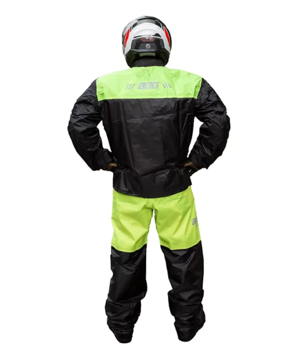 BBG Rainproof Pant - Black Neon - Image 2
